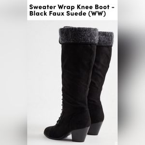 NWT Torrid faux Suede Knee High Boots